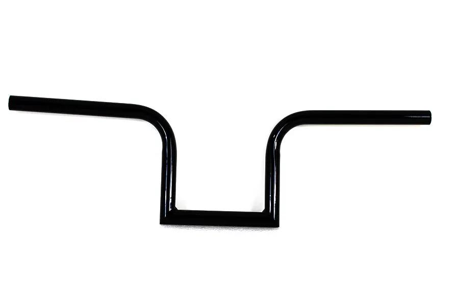 MCM 20295AB 8 Inch Ape Hanger Z Handlebar - Black for Harley Davidson FXST (1984-1993) by MCM