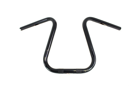 V-Twin 20305B Black 1-Inch Loopy Handlebar with Knurls and Indents for Harley-Davidson XL