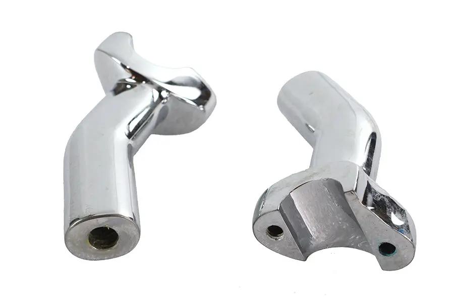 V-Twin Factory Sample Chrome 4 Inch Riser Set for Motorcycles by V-Twin