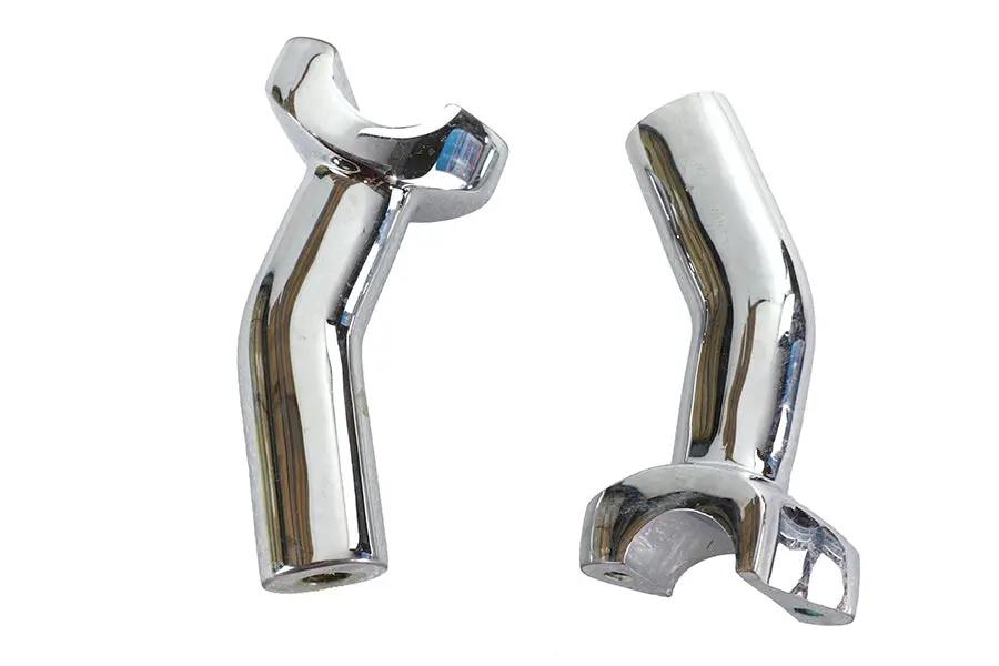 V-Twin Factory Sample Chrome 4 Inch Riser Set for Motorcycles by V-Twin