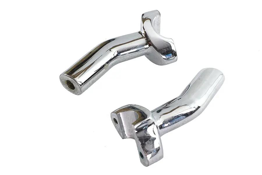 V-Twin Factory Sample Chrome 4 Inch Riser Set for Motorcycles by V-Twin