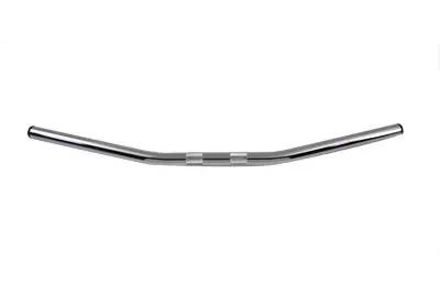 MCM Chrome Drag Handlebar with Indents for Harley Davidson FL, FX, XL 1982-1985 by MCM