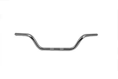 MCM 4 Inch Buckhorn Handlebar with Indents for Harley Davidson Models by MCM