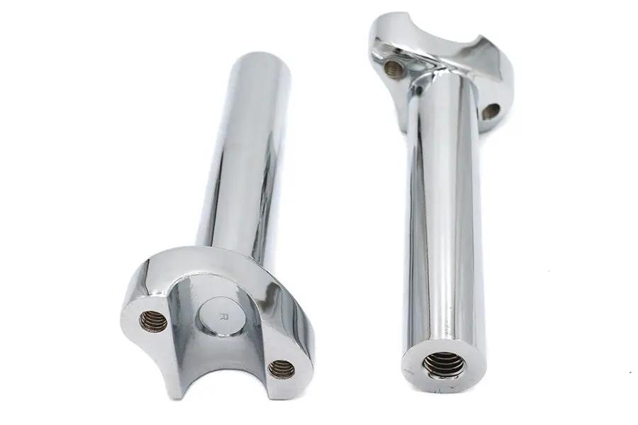 MCM Chrome 6 Inch Riser Set with 1/2 Inch - 13 Threads by MCM