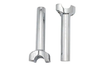 MCM Chrome 6 Inch Riser Set with 1/2 Inch - 13 Threads by MCM