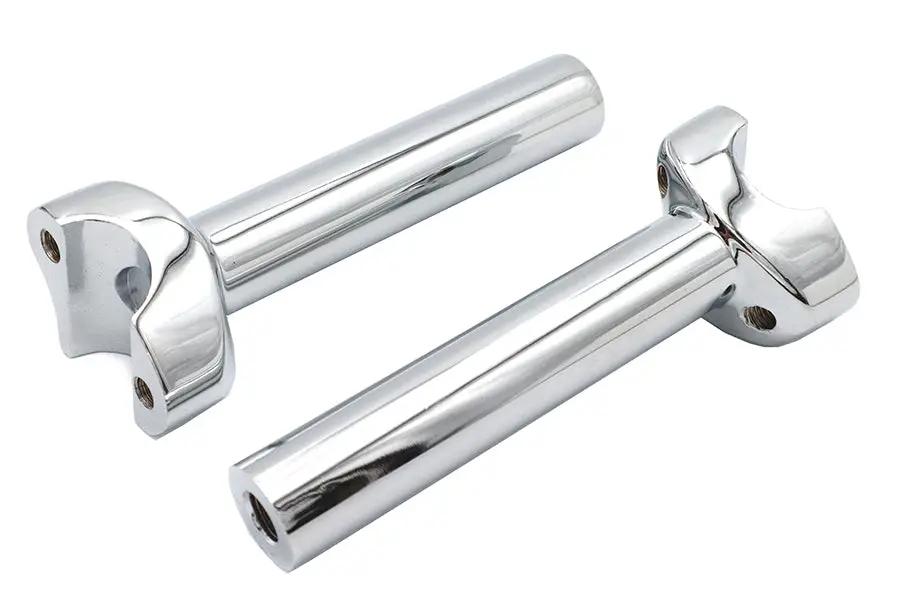 MCM Chrome 6 Inch Riser Set with 1/2 Inch - 13 Threads by MCM