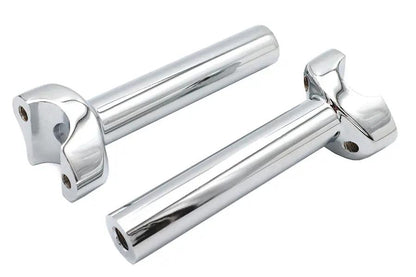 MCM Chrome 6 Inch Riser Set with 1/2 Inch - 13 Threads by MCM