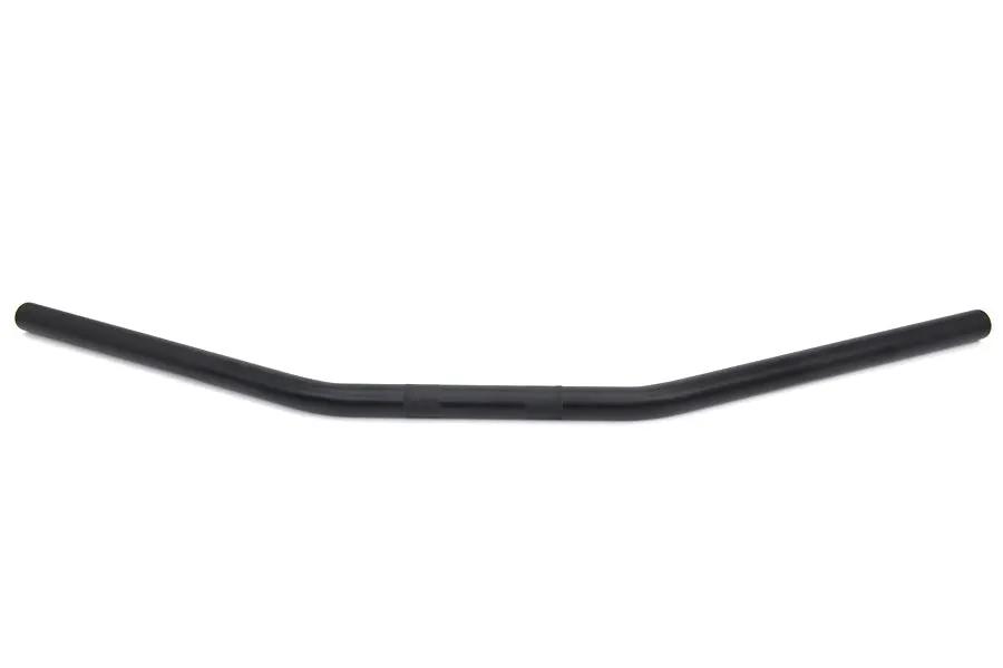 MCM Black Drag Handlebar with Indents for Harley Davidson (Part #31-0172MBS) by MCM