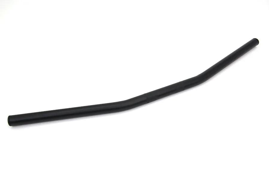 MCM Black 1 inch Drag Handlebar without Indents for Harley Davidson FL & FX Models by MCM