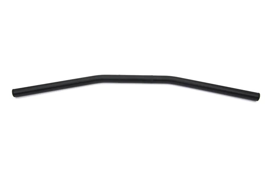 MCM Black 1 inch Drag Handlebar without Indents for Harley Davidson FL & FX Models by MCM