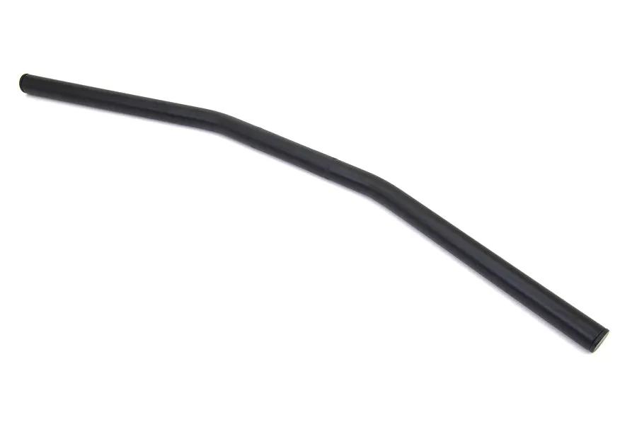 MCM Black 1 inch Drag Handlebar without Indents for Harley Davidson FL & FX Models by MCM