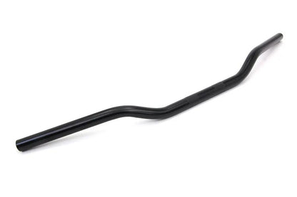 MCM Black 1 Inch Handlebar with 2 Inch Rise for Harley Davidson FL and FX Models - Part 31-0019MBS by MCM