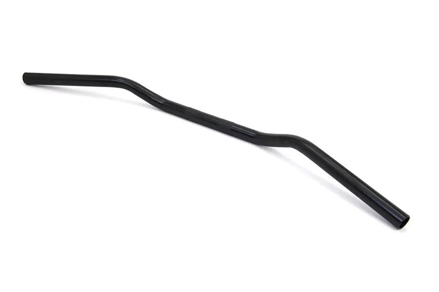MCM Black 1 Inch Handlebar with 2 Inch Rise for Harley Davidson FL and FX Models - Part 31-0019MBS by MCM