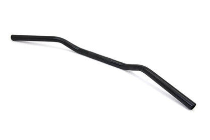 MCM Black 1 Inch Handlebar with 2 Inch Rise for Harley Davidson FL and FX Models - Part 31-0019MBS by MCM