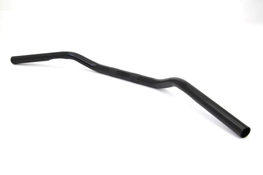 MCM Black 2 Inch Drag Handlebar with Indents for Harley Davidson by MCM