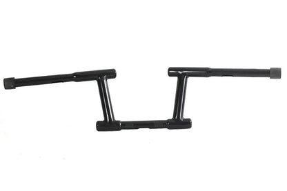 MCM 21054B 6-Inch Z-Bar Racing Handlebar with Indents in Black for Harley Davidson by MCM