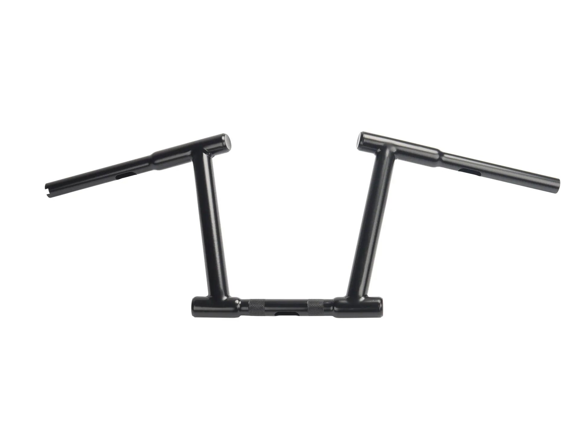 MCM 21056B 10 Inch Z-Bar Racing Handlebar with Indents – Black for Harley Davidson by MCM