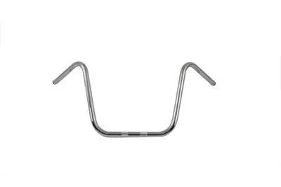 MCM 14 Inch Ape Hanger Handlebar with Indents Chrome for Harley Davidson 1982-1985 FL, FX, XL Models Part #31-0141S by MCM