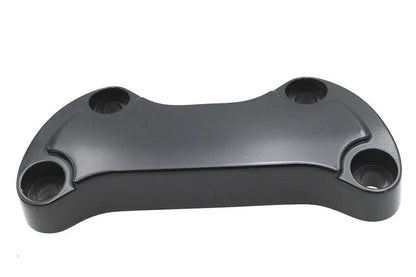 MCM Black Smooth Handlebar Clamp Cover for Harley Davidson FL (1999-2008) by MCM