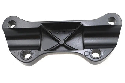 MCM Black Smooth Handlebar Clamp Cover for Harley Davidson FL (1999-2008) by MCM