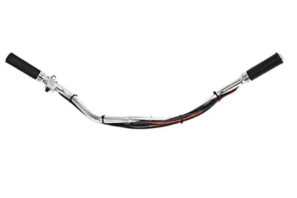 MCM 25-0601 4-inch Chrome Handlebar Assembly for Harley-Davidson FL (1949-1953) by MCM