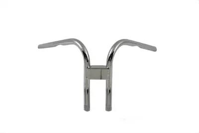 MCM 7 Inch Buckhorn Handlebar with Indents for Harley Davidson Models by MCM