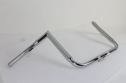 MCM 12-inch Chrome ChiZeled Z-Bar Handlebar for Harley Davidson FLH Models (Part #20246) by MCM