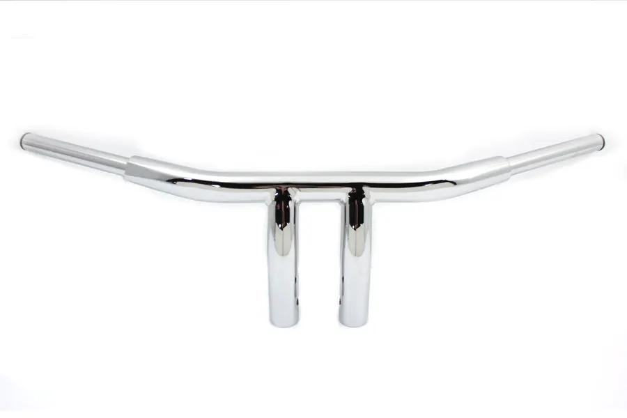 MCM 6 inch Fatster 'T' Handlebar without Indents for Harley Davidson FL and FX Models by MCM