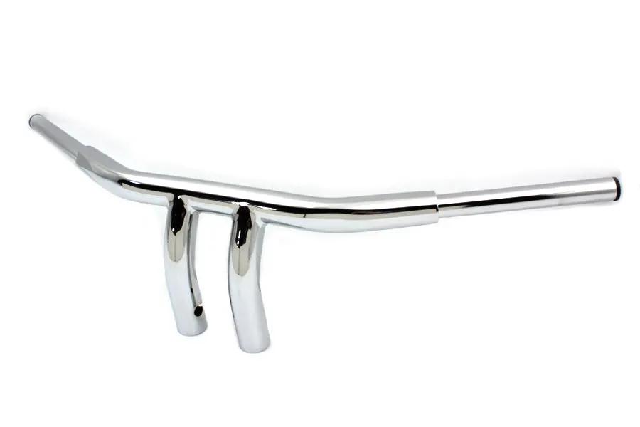 MCM 6 inch Fatster 'T' Handlebar without Indents for Harley Davidson FL and FX Models by MCM