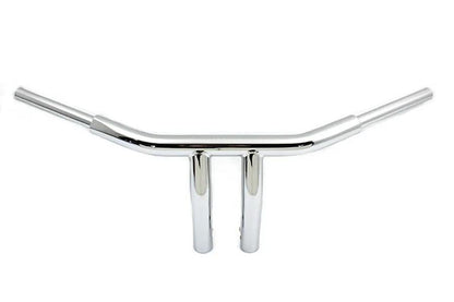 MCM 8 Inch Fatster 'T' Handlebar with Indents for Harley Davidson Models by MCM