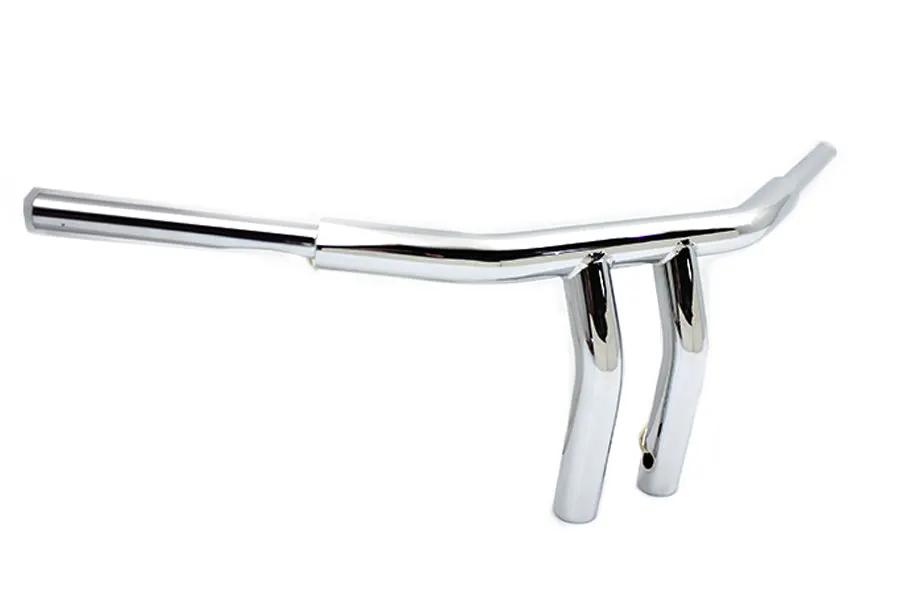 MCM 8 Inch Fatster 'T' Handlebar with Indents for Harley Davidson Models by MCM