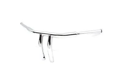 MCM 31-0177AB 10 Inch Fatster T Handlebar with Indents for Harley Davidson Models by MCM