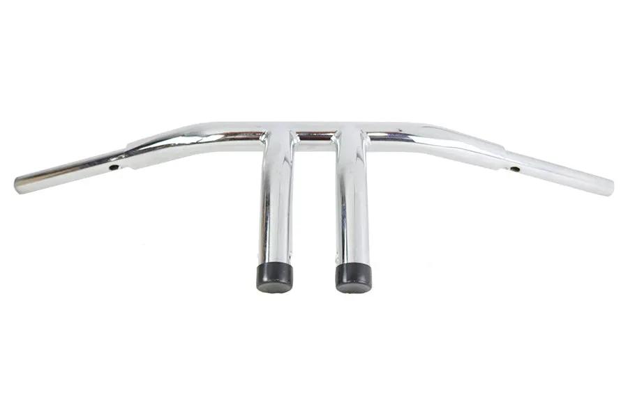 V-Twin 8 Inch Fatster 'T' Handlebar without Indents – Fits Harley Davidson Models from 1982 to 1985 by V-Twin