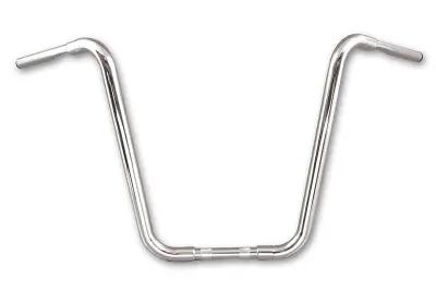 MCM 31-0189S 18-Inch Buffalo Ape Hanger Handlebar with Indents in Chrome for Harley Davidson Models by MCM