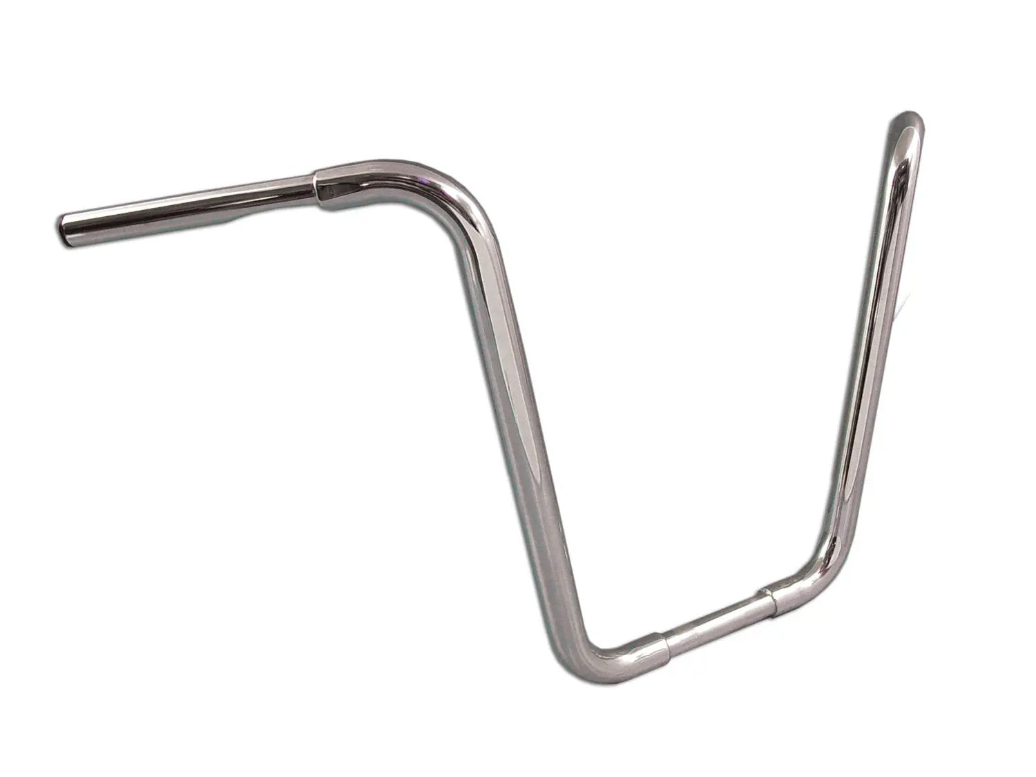 MCM 31-0189S 18-Inch Buffalo Ape Hanger Handlebar with Indents in Chrome for Harley Davidson Models by MCM