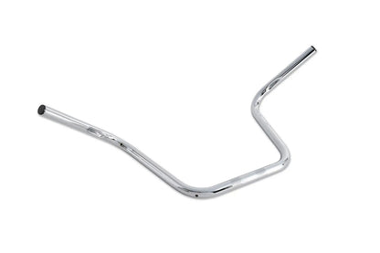 MCM 12 Inch Ape Hanger Handlebars with Indents Chrome for Harley Davidson Models by MCM