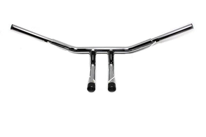 MCM 8-1/2 Inch Buffalo 'T' Handlebar with Indents for Harley Davidson FL and FX Models by MCM
