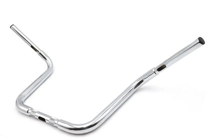 MCM 12-1/2 Inch Buffalo Ape Hanger Handlebar with Indents Chrome for Harley Davidson by MCM