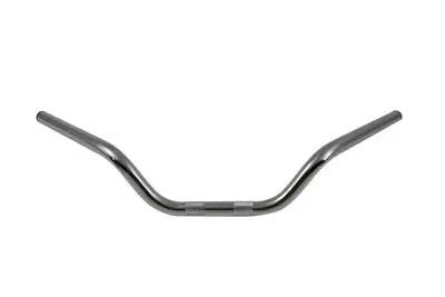 MCM 31-0164S 4-Inch Replica Chrome Handlebar with Indents for Harley Davidson Models by MCM