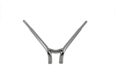 MCM 21-1/2 Inch Lean Back Handlebar with Indents for Harley Davidson FL & FX Models by MCM