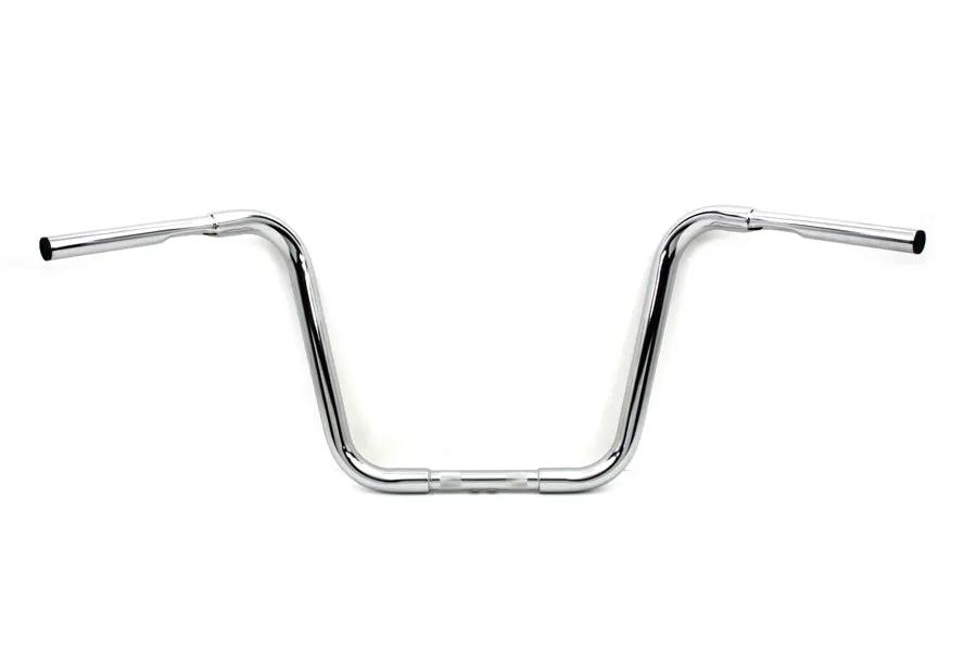 MCM 08586 14 Inch Buffalo Ape Hanger Handlebar with Indents for Harley Davidson by MCM