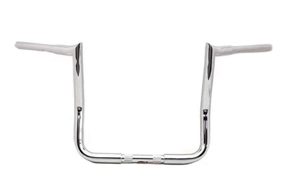 MCM 25-0728 15 Inch Ape Handlebar without Indents Chrome for Harley Davidson FLT by MCM