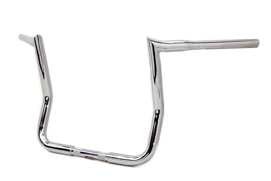 MCM 25-0728 15 Inch Ape Handlebar without Indents Chrome for Harley Davidson FLT by MCM