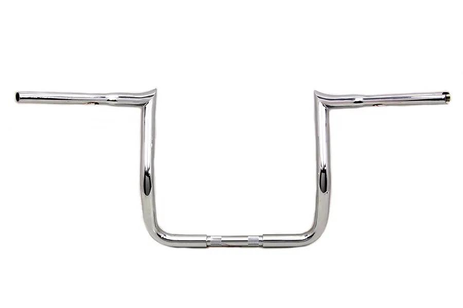 MCM 25-0728 15 Inch Ape Handlebar without Indents Chrome for Harley Davidson FLT by MCM