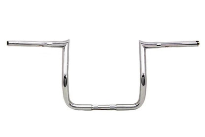 MCM 25-0728 15 Inch Ape Handlebar without Indents Chrome for Harley Davidson FLT by MCM