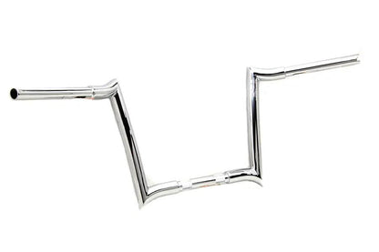 MCM 12 Inch Ape Handlebar Without Indents for Harley Davidson FLT Models by MCM