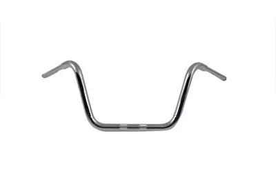 MCM 12 inch Rhino Ape Hanger Handlebar with Indents in Chrome, Part No. 31-0200AS by MCM