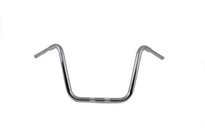 MCM 14-1/2 Inch Rhino Ape Hanger Handlebar with Indents in Chrome - Model 31-0201AS by MCM