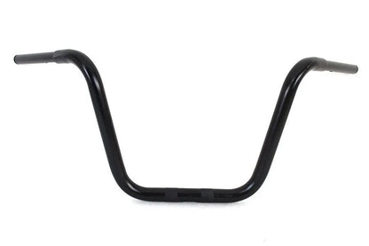 MCM 12-1/2 Inch Rhino Ape Hanger Handlebar with Indents in Black, Part Number 20289B by MCM