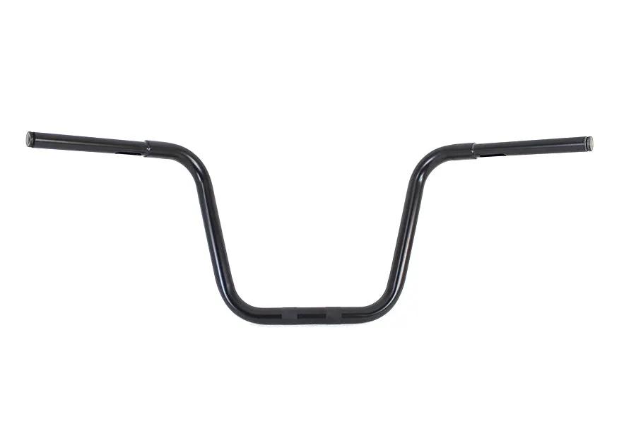 MCM 12-1/2 Inch Rhino Ape Hanger Handlebar with Indents in Black, Part Number 20289B by MCM